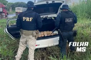 Leia mais sobre o artigo PRF apreende 22 kg de cocaína em carro boliviano na fronteira em Corumbá