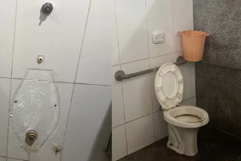 Banheiro em estado precário é “cartão de visitas” para turistas que chegam em Corumbá