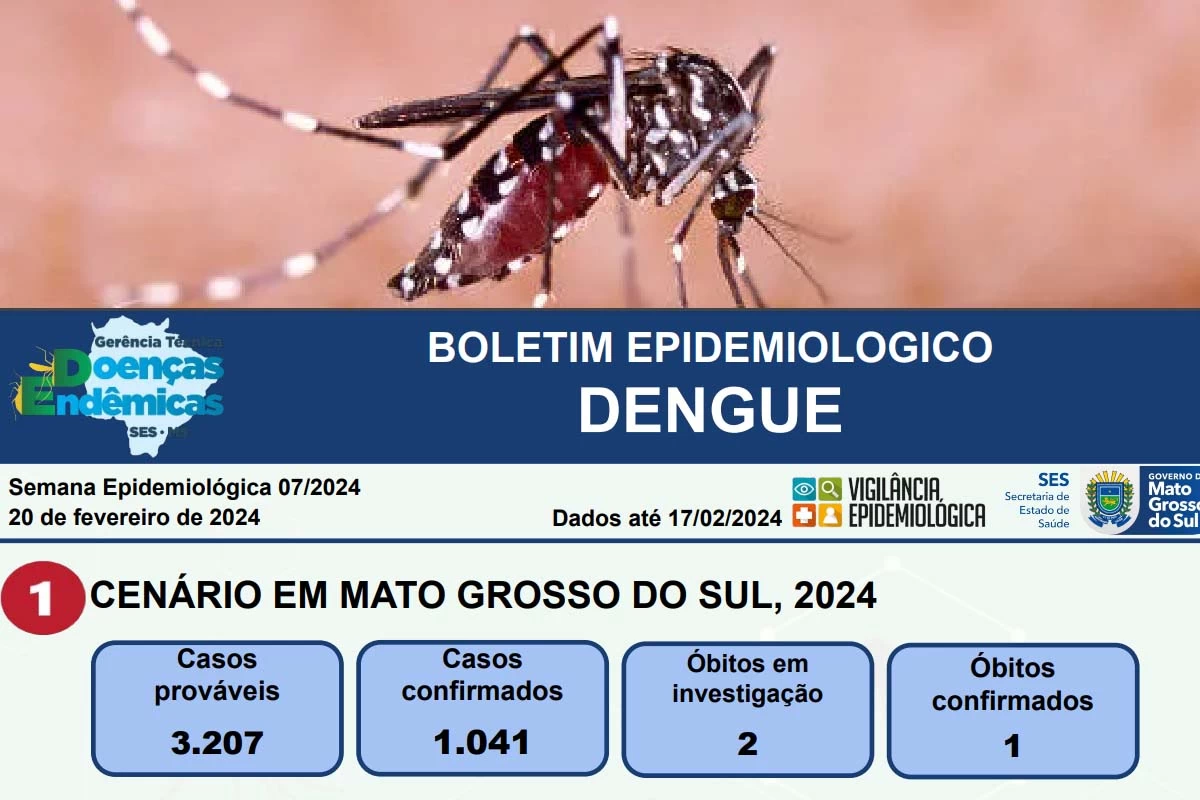 Você está visualizando atualmente Dengue mata bebê de um mês em MS e SES investiga mais duas mortes