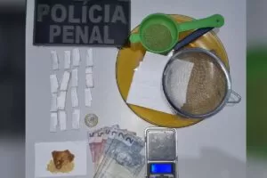 Leia mais sobre o artigo Homem é preso por tráfico de drogas durante ação da Polícia Penal em Corumbá