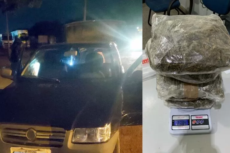 Exército flagra mulher com mais de 2 Kg de maconha em abordagem na BR-262