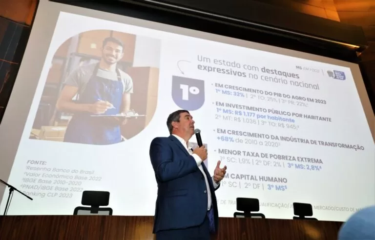 Com maior crescimento do país, governador defende agro sustentável em MS