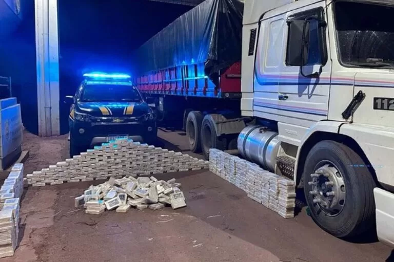 Meia tonelada de cocaína: PRF registra maior apreensão do ano em Mato Grosso do Sul