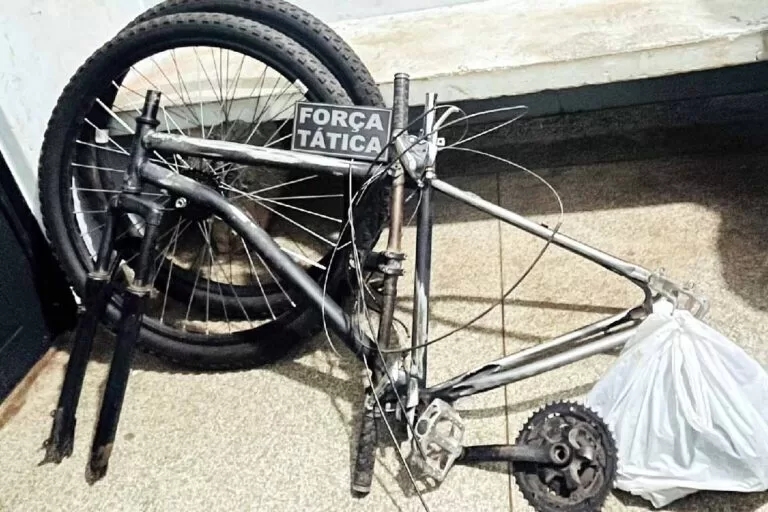 Bicicleta furtada em escola é recuperada pela Polícia Militar em Corumbá