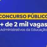 Prefeitura de Campo Grande anuncia concurso público com 2 mil vagas para Educação