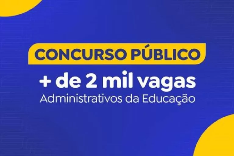 Prefeitura de Campo Grande anuncia concurso público com 2 mil vagas para Educação