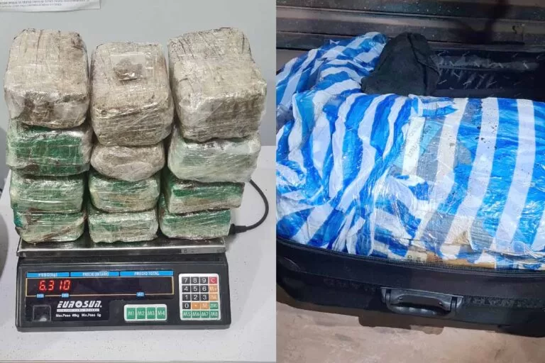 Adolescente é flagrado com 15 kg de drogas em operação do Exército