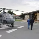 Marinha do Brasil resgata dois homens em área de difícil acesso no Pantanal