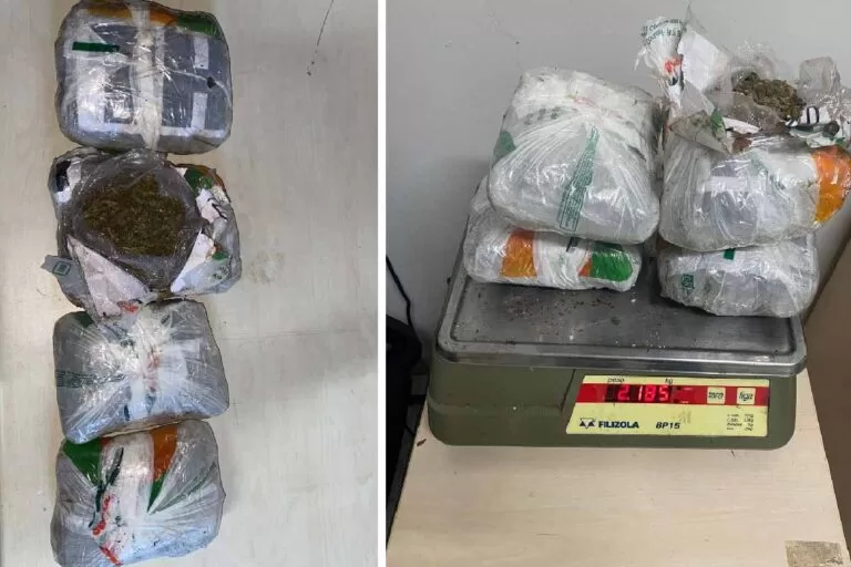 Homem é preso pelo exército com tablets de maconha em ônibus que seguia para Campo Grande