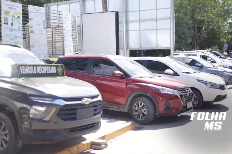 Seis veículos recuperados: Diprove devolve carros roubados ao Brasil