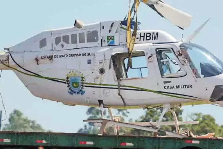 Investigação do Cenipa vai apurar acidente com aeronave do Governo de MS