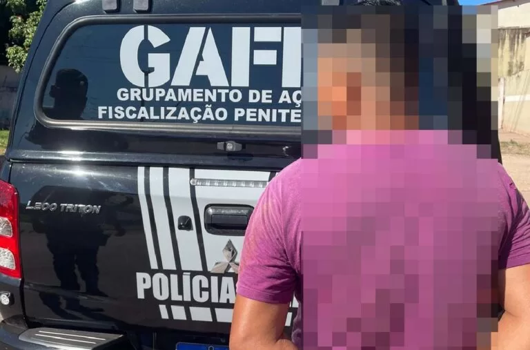 Condenado por homicídio é preso pela Polícia Penal em Ladário