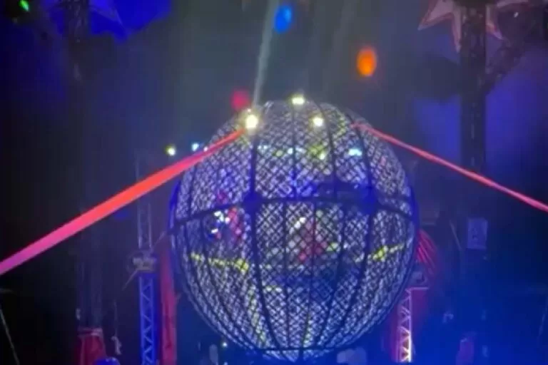 Artistas circenses ficam feridos em acidente no “Globo da Morte” em Campo Grande | vídeo