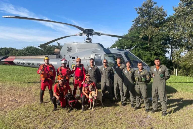 Aeronave do 6º Distrito Naval de Ladário participa de ações humanitárias no Rio Grande do Sul