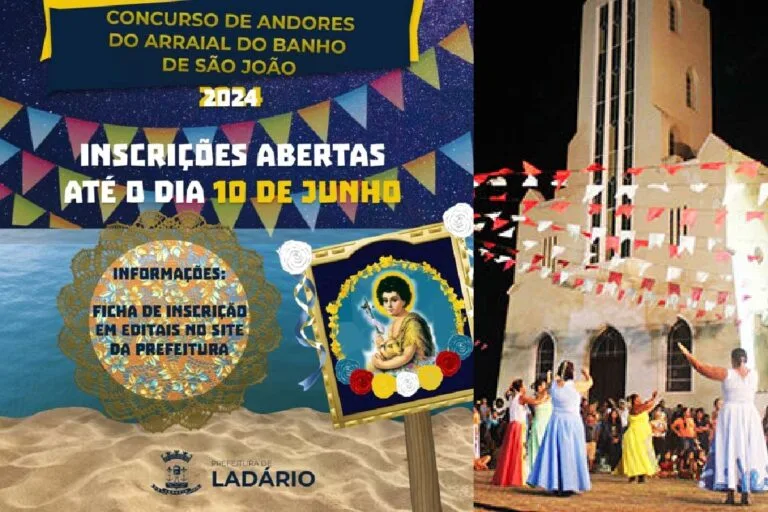 Ladário abre inscrições para o Concurso de Andores do Arraial do Banho de São João 2024
