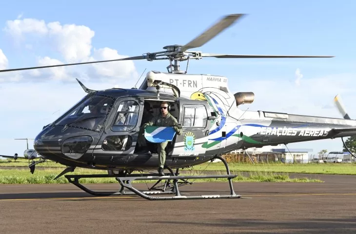 Você está visualizando atualmente Helicóptero da Sejusp parte de MS para auxiliar vítimas das enchentes no RS
