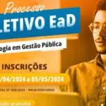 Seguem abertas até domingo as inscrições para graduação em Tecnologia em Gestão Pública