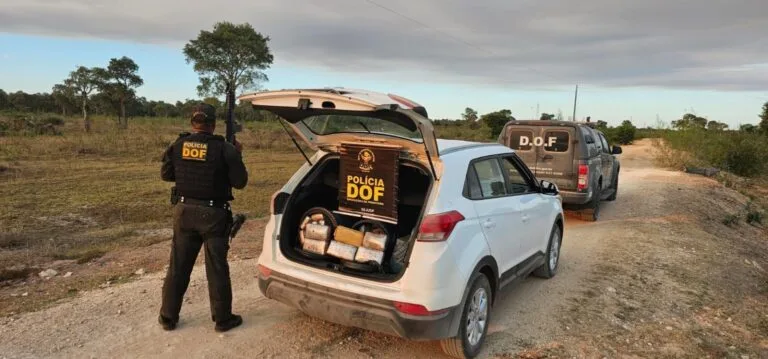 Adolescente de 17 anos é apreendido pelo DOF com 44 kg de drogas em Corumbá