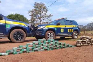 Leia mais sobre o artigo PRF apreende mais de 50 kg de entorpecentes escondidos em pneus de caminhão na BR-262
