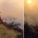 Incêndios no Pantanal: Equipes intensificam ações em Corumbá e na região do Paraguai Mirim