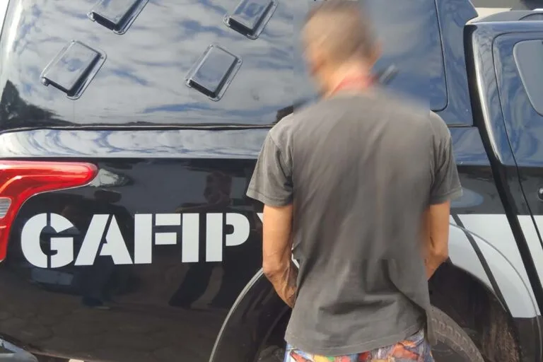 Condenado por furto é preso pela Polícia Penal no bairro Cristo Redentor