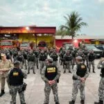 2ª equipe da Força Nacional chega ao Pantanal para ajudar no combate aos incêndios