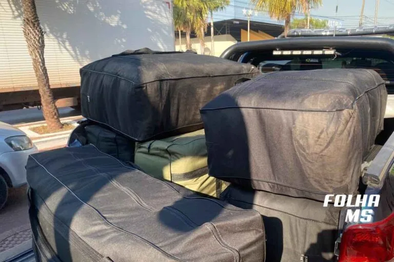 Operação conjunta apreende mais de meio milhão em mercadorias ilegais em Corumbá