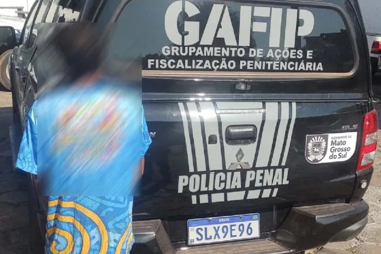 Homem de 27 anos é preso por descumprir regras de monitoramento eletrônico em Ladário