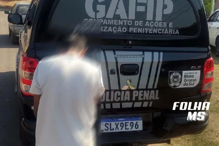 Condenado por tráfico volta para cadeia ao descumprir regras de monitoramento em Corumbá