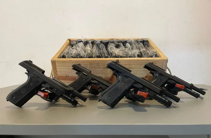 Leia mais sobre o artigo Governo de MS doa 500 pistolas calibre .40 para a Guarda Civil Municipal de Campo Grande