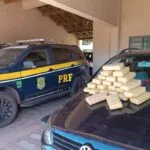 Polícia Rodoviária Federal prende homem com 27 kg de cocaína na BR-262