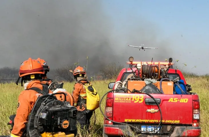 Leia mais sobre o artigo Esforço coordenado de Bombeiros e Parceiros diminui focos de incêndios no Pantanal