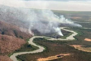 Leia mais sobre o artigo Brigada Alto Pantanal e Prevfogo/Ibama fazem mobilização para combate na Rede Amolar