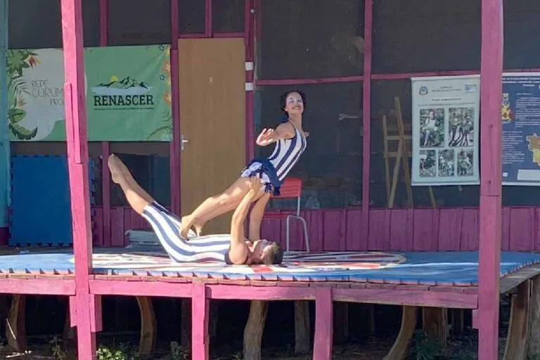 O Circo vai às Escolas das Águas: risos e alegria em meio as queimadas no Pantanal