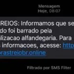 Correios alerta sobre golpes de mensagens relacionadas ao Imposto de Importação