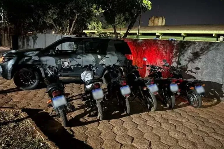 Polícia prende quadrilha especializada em furto de motos e recupera 5 veículos em Campo Grande