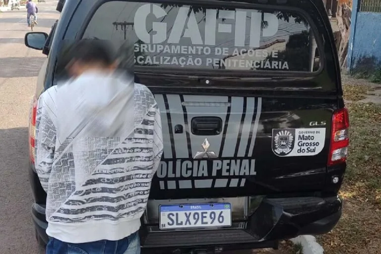 Homem é preso por descumprir monitoramento eletrônico em Corumbá