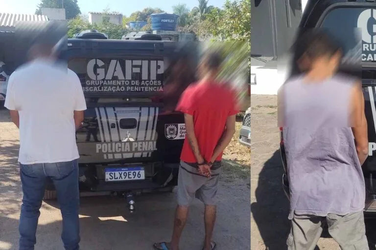 Três são detidos em ação conjunta da Polícias Penal e Civil em Corumbá e Ladário