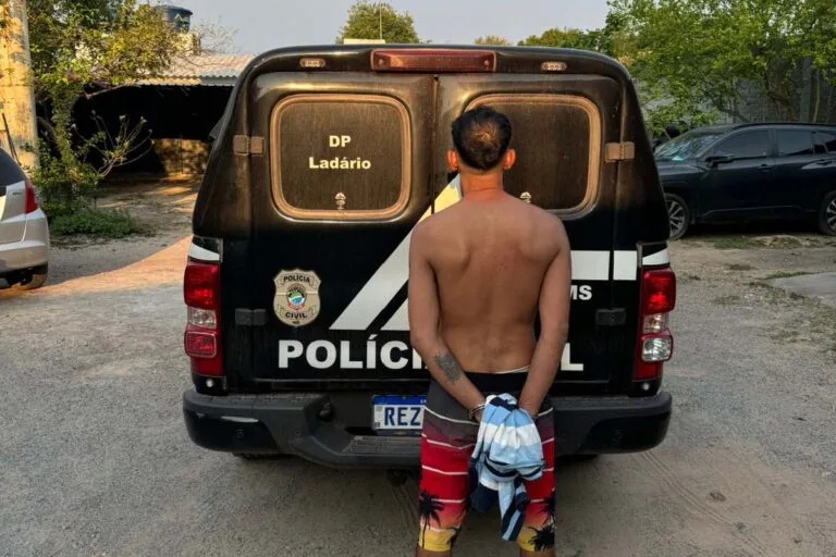 Autor de assaltos em série nas cidades de Corumbá e Ladário é preso pela Polícia