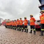 Reforço: bombeiros gaúchos estão a caminho de MS para ajudar no combate aos incêndios florestais