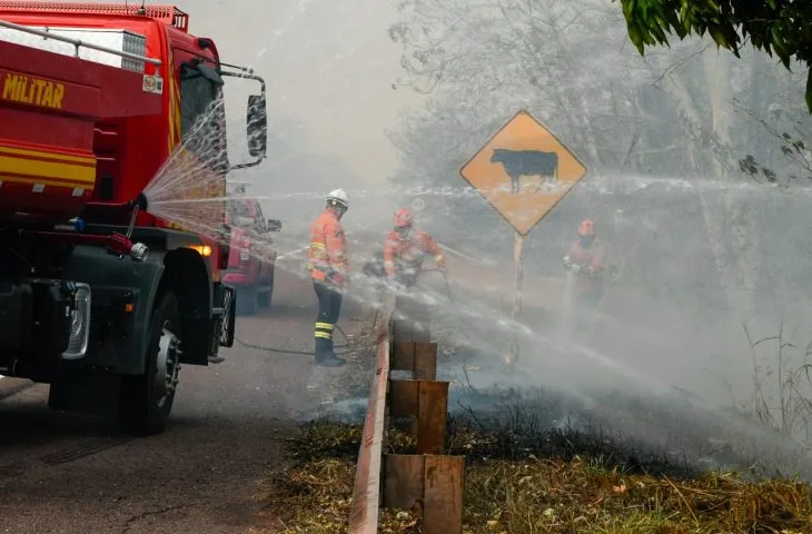 Leia mais sobre o artigo Chuva de 20 mm alivia incêndios florestais em várias regiões do Pantanal