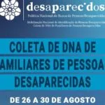 MS integra ação nacional com coleta de DNA para identificar pessoas desaparecidas