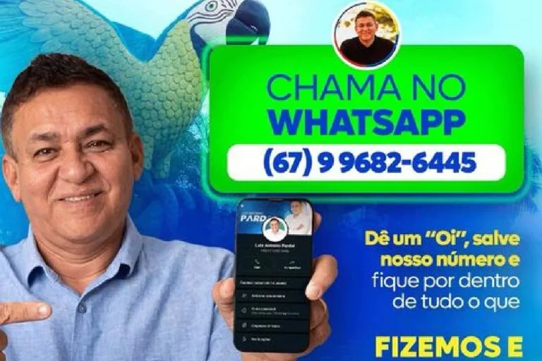 Candidato a prefeito de Corumbá é autuado por propaganda irregular