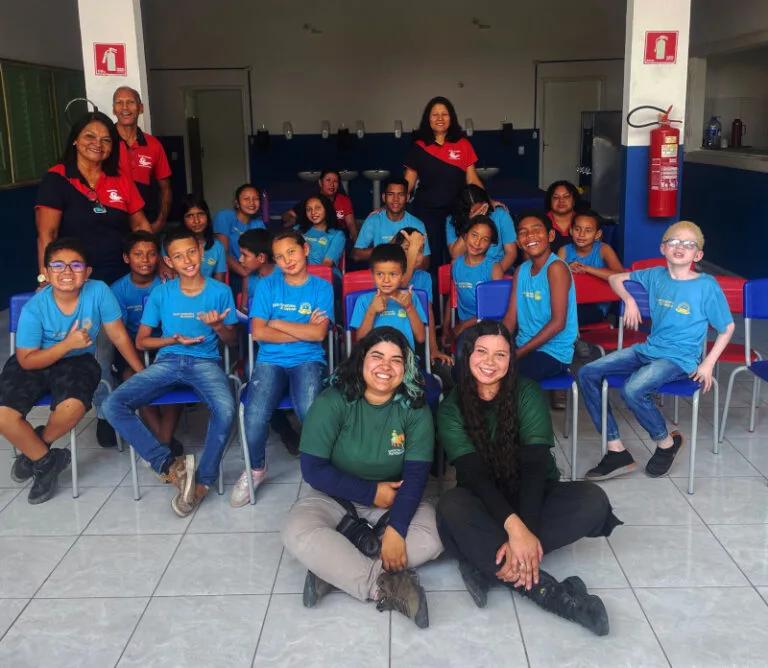 Nova escola rural Polo São Lourenço passa a ter internet via satélite para apoiar estudantes