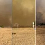 Imagens de incêndio em fazenda no Pantanal impressionam internautas nas redes sociais