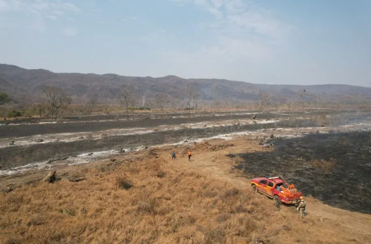 Você está visualizando atualmente Em situação climática extrema, Pantanal registra 8 focos de incêndios