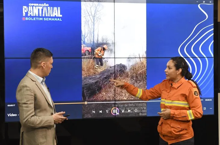 Você está visualizando atualmente MS mantém combate ao fogo e resgates no Pantanal