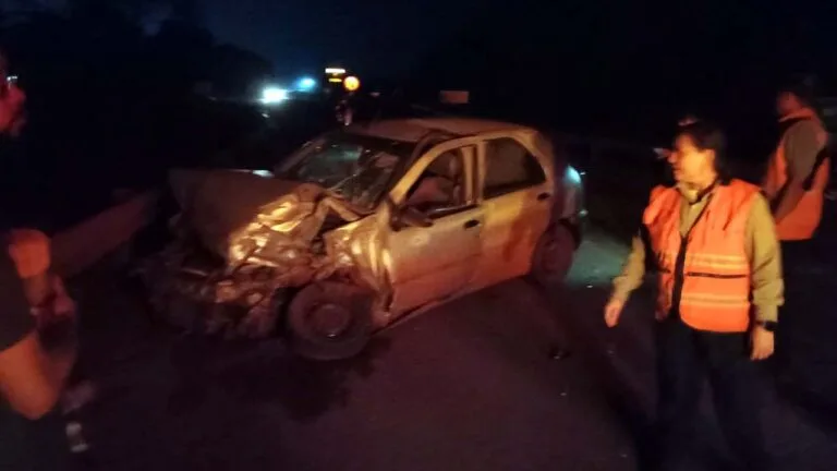 Acidente na BR-262 deixa motorista ferido próximo à mineradora