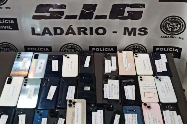 Polícia Civil recupera celulares roubados durante o Carnaval que seguiam para Bolívia