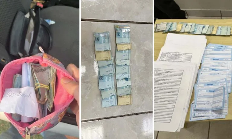 Dinheiro com nome e lista de eleitores foram encontrados pela PF com irmã de candidato